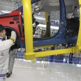 En Italie, le secteur automobile figure parmi ceux qui ont connu la plus forte poussée des exportations en mai (+23,5% su un an), alors que les importations affichent leur troisième mois de baisse d'affilée. (archives)